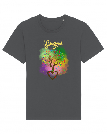 Copacul vieții/Tree of life/Dragoste/Culoare/Viata e frumoasa Tricou mânecă scurtă Unisex Rocker