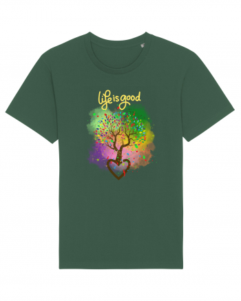 Copacul vieții/Tree of life/Dragoste/Culoare/Viata e frumoasa Bottle Green