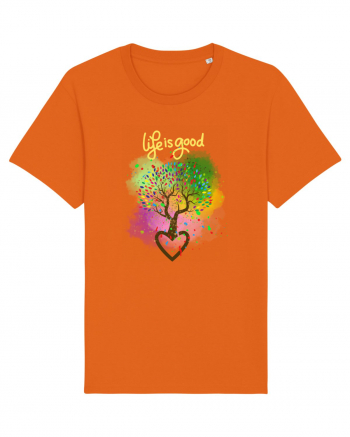 Copacul vieții/Tree of life/Dragoste/Culoare/Viata e frumoasa Bright Orange