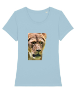 Lioness Tricou mânecă scurtă guler larg fitted Damă Expresser