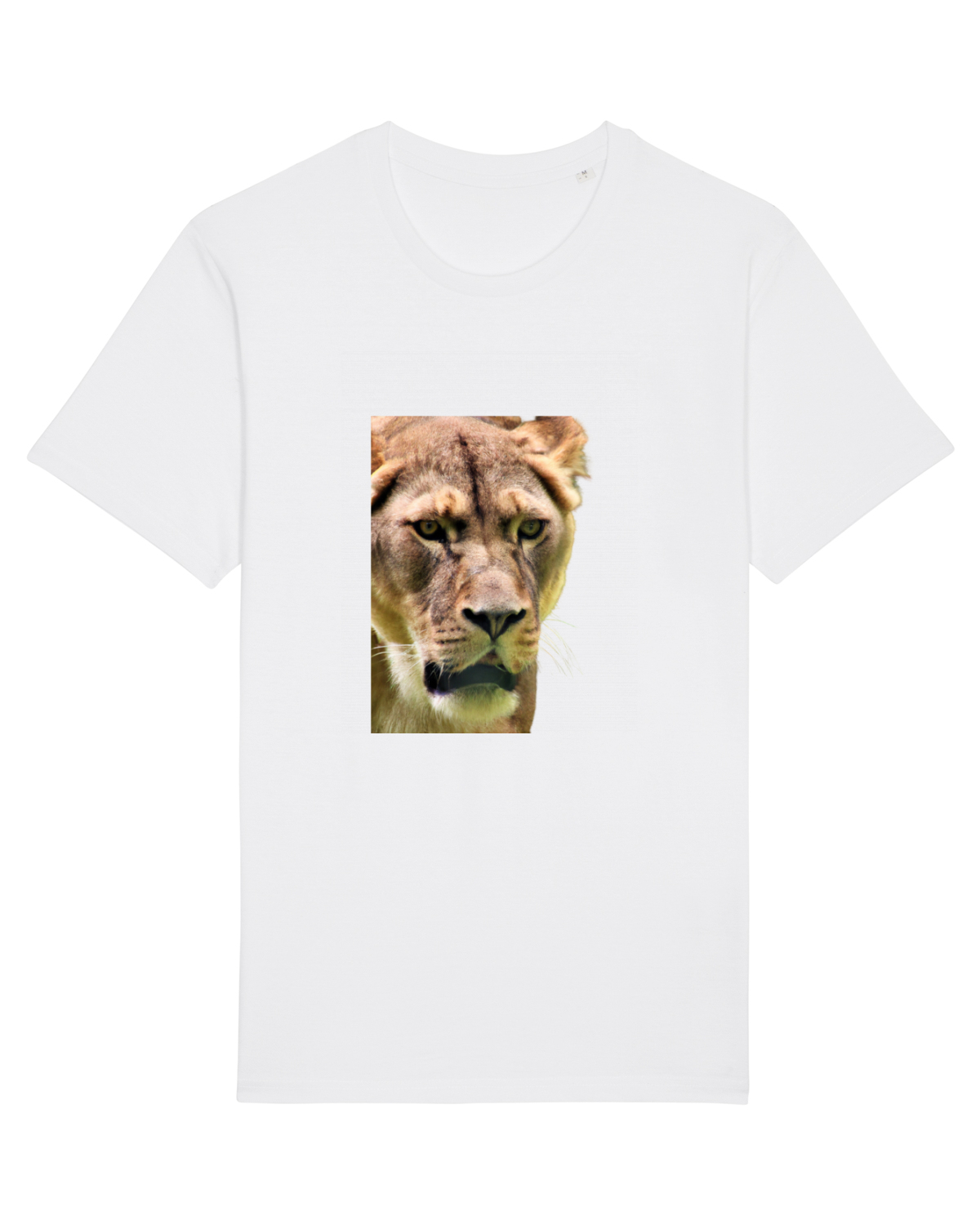 Tricou mânecă scurtă Unisex Rocker White