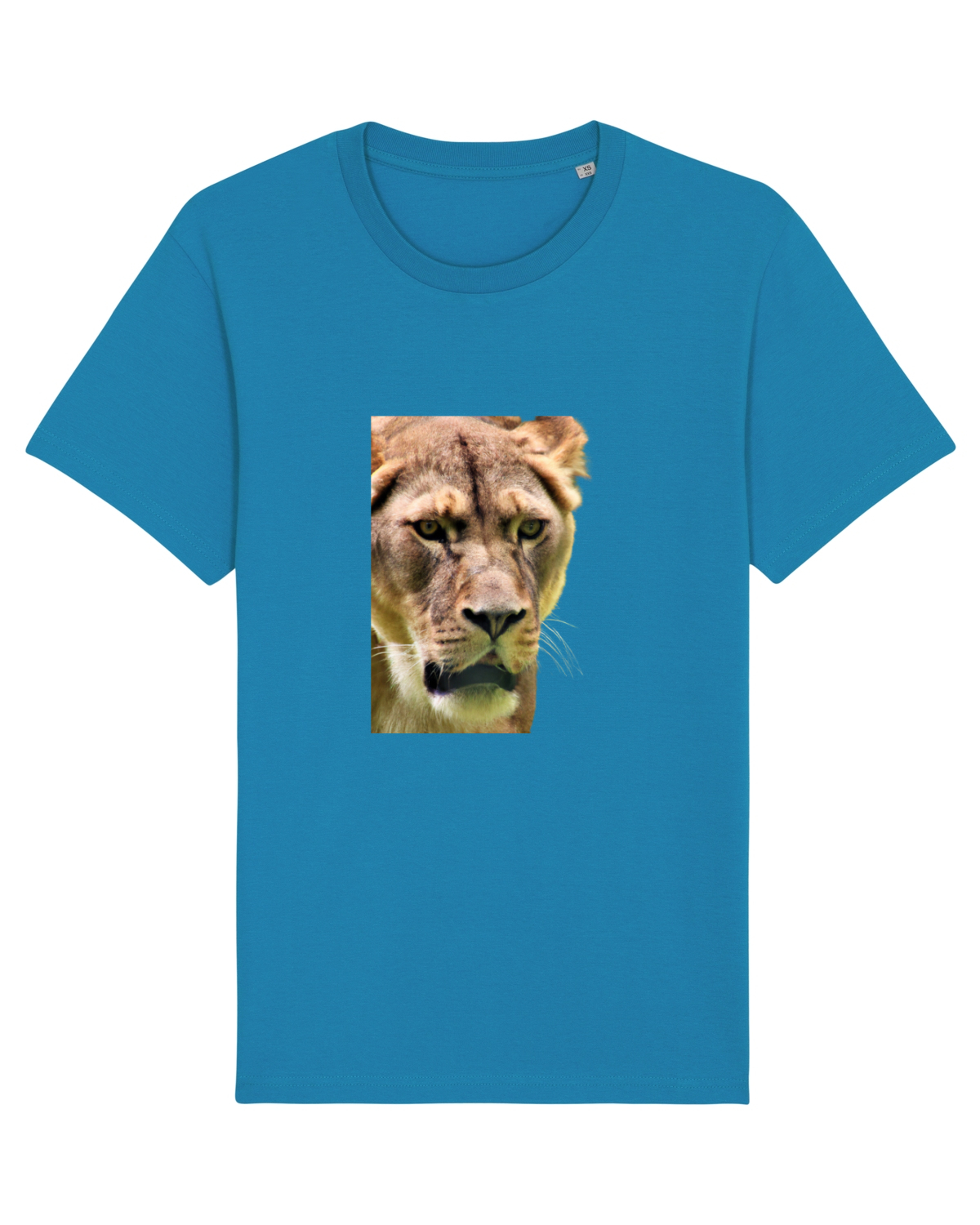 Tricou mânecă scurtă Unisex Rocker Azur