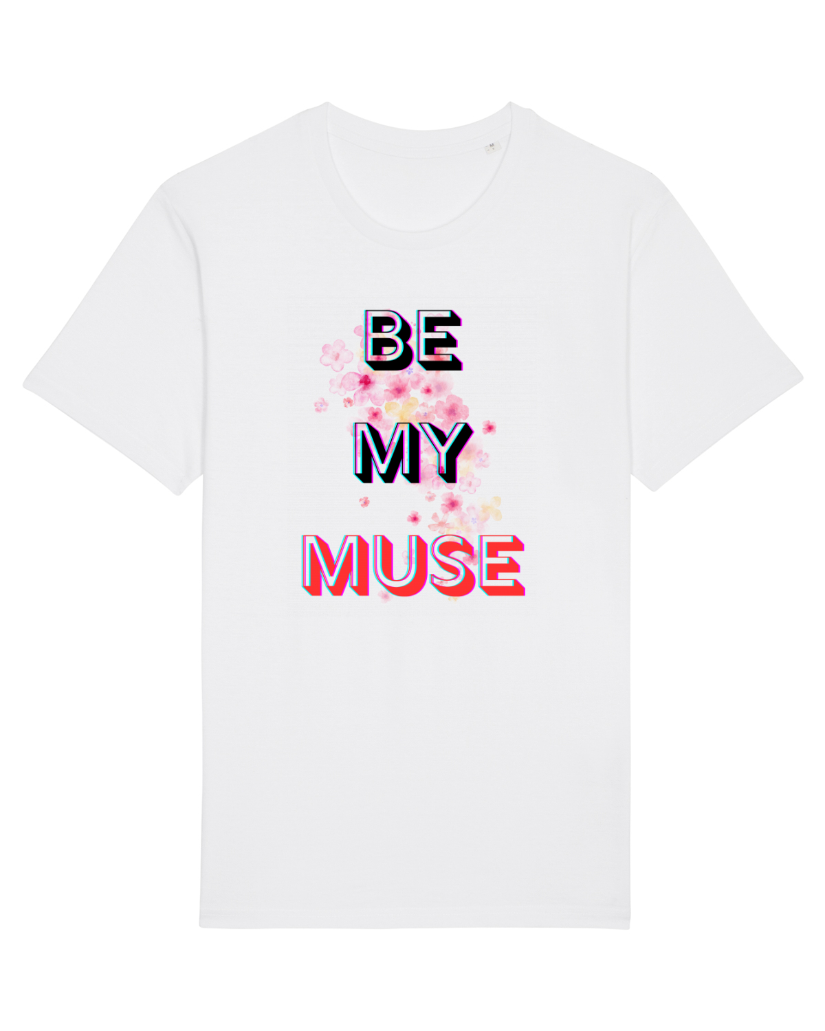 Tricou mânecă scurtă Unisex Rocker White