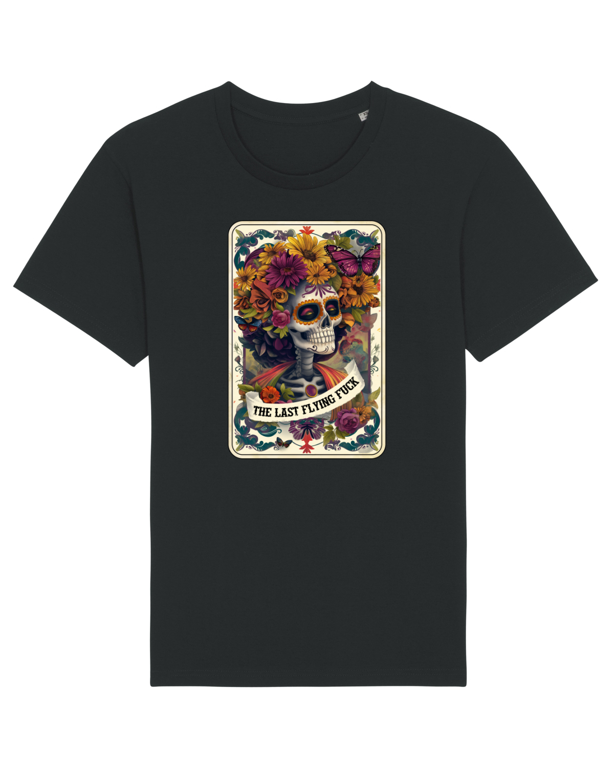 Tricou mânecă scurtă Unisex Rocker Black