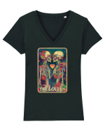 The Lovers Tricou mânecă scurtă guler V Damă Evoker