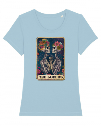 The Lovers Flowers  Sky Blue