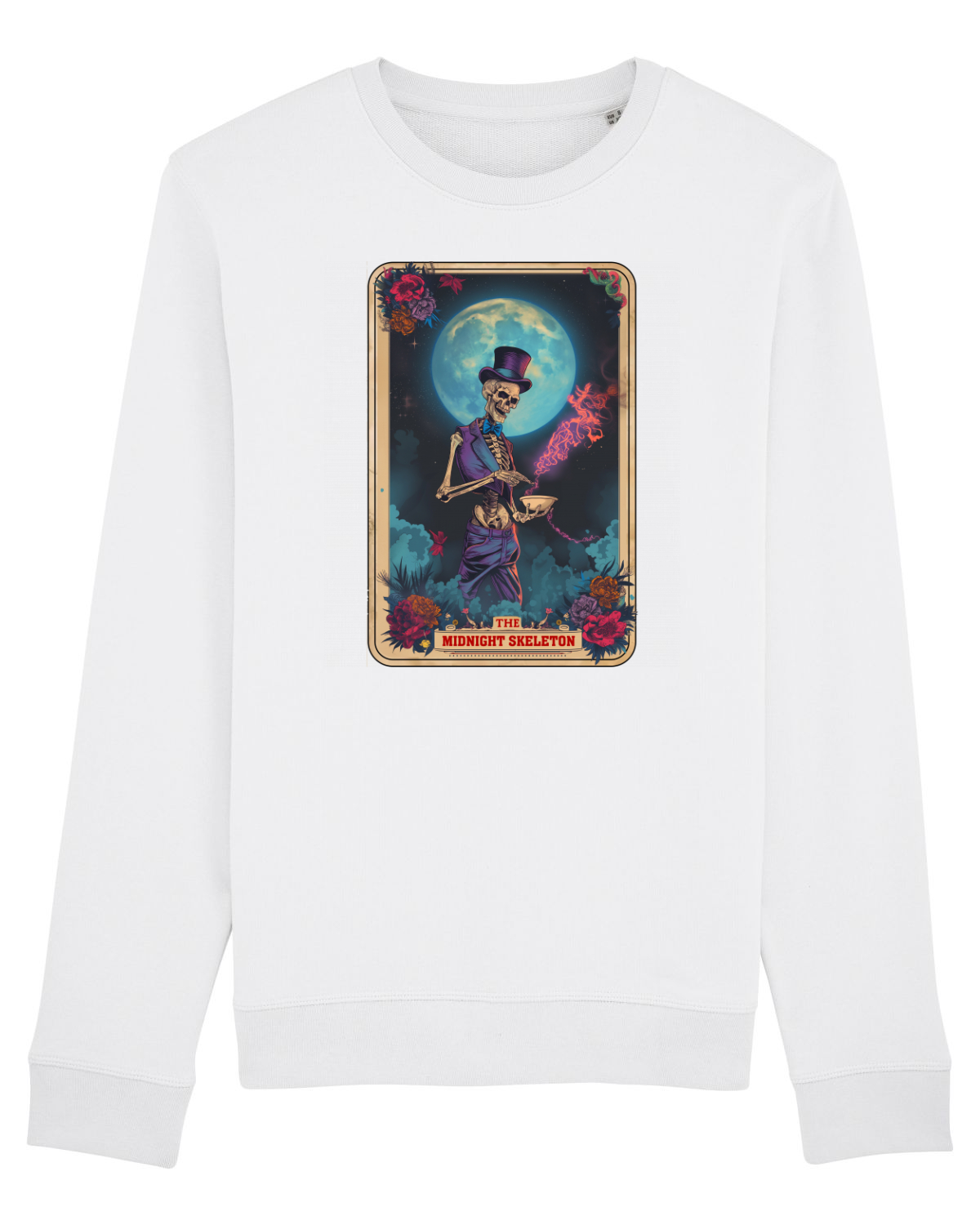 Bluză mânecă lungă Unisex Rise White