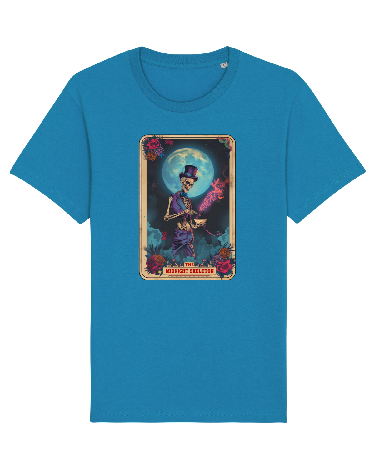 Tricou mânecă scurtă Unisex Rocker Azur
