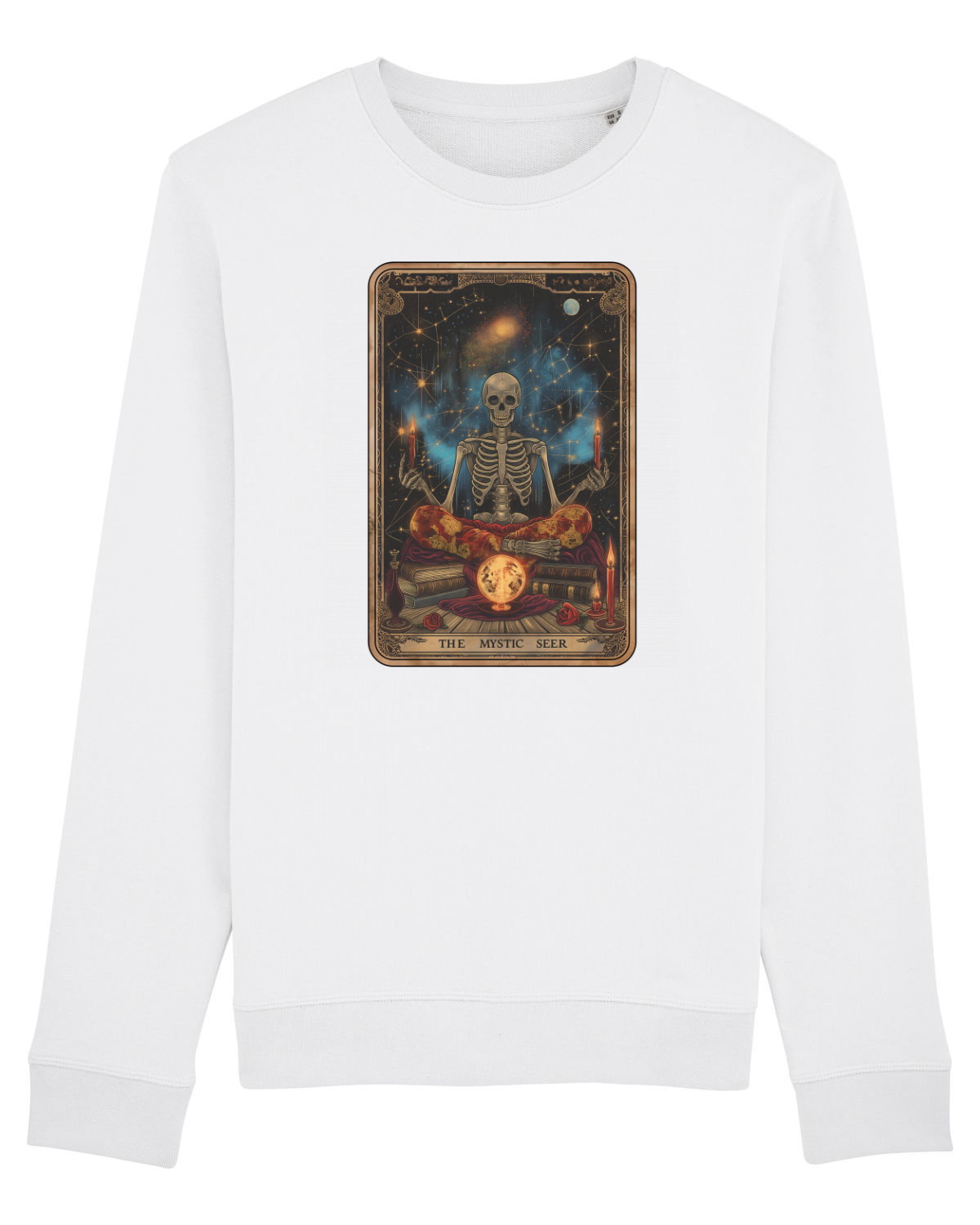 Bluză mânecă lungă Unisex Rise White