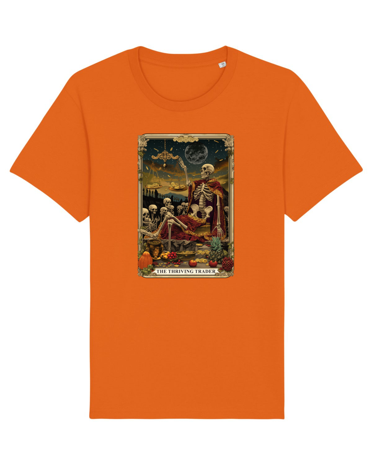Tricou mânecă scurtă Unisex Rocker Bright Orange