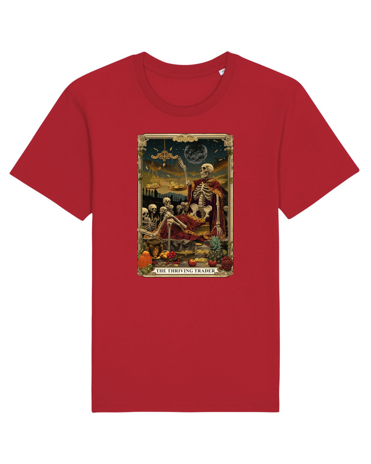 Tricou mânecă scurtă Unisex Rocker Red