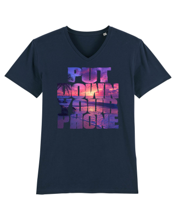 PUT DOWN YOUR PHONE & enjoy life 2 French Navy