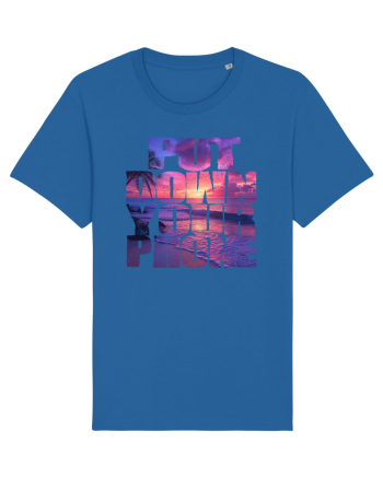 PUT DOWN YOUR PHONE & enjoy life 2 Royal Blue