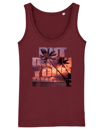 PUT DOWN YOUR PHONE & enjoy life 3 Burgundy