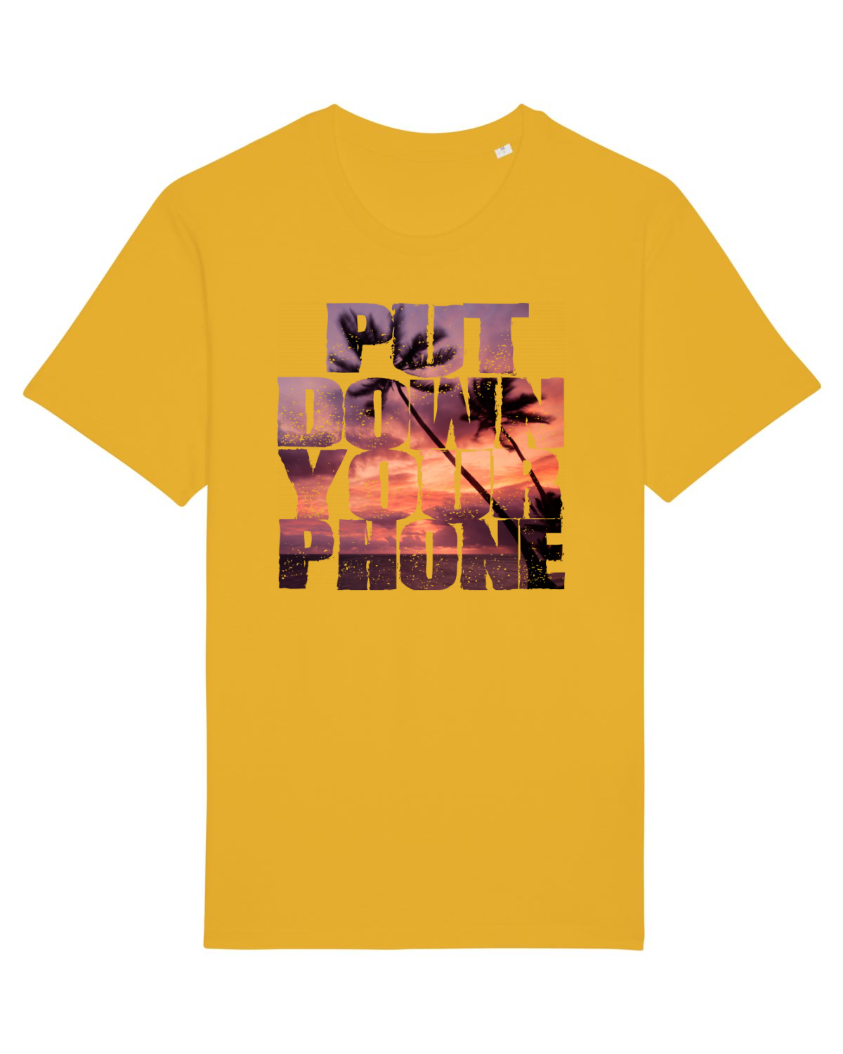 Tricou mânecă scurtă Unisex Rocker Spectra Yellow