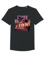 PUT DOWN YOUR PHONE & enjoy life 3 Tricou mânecă scurtă guler larg Bărbat Skater