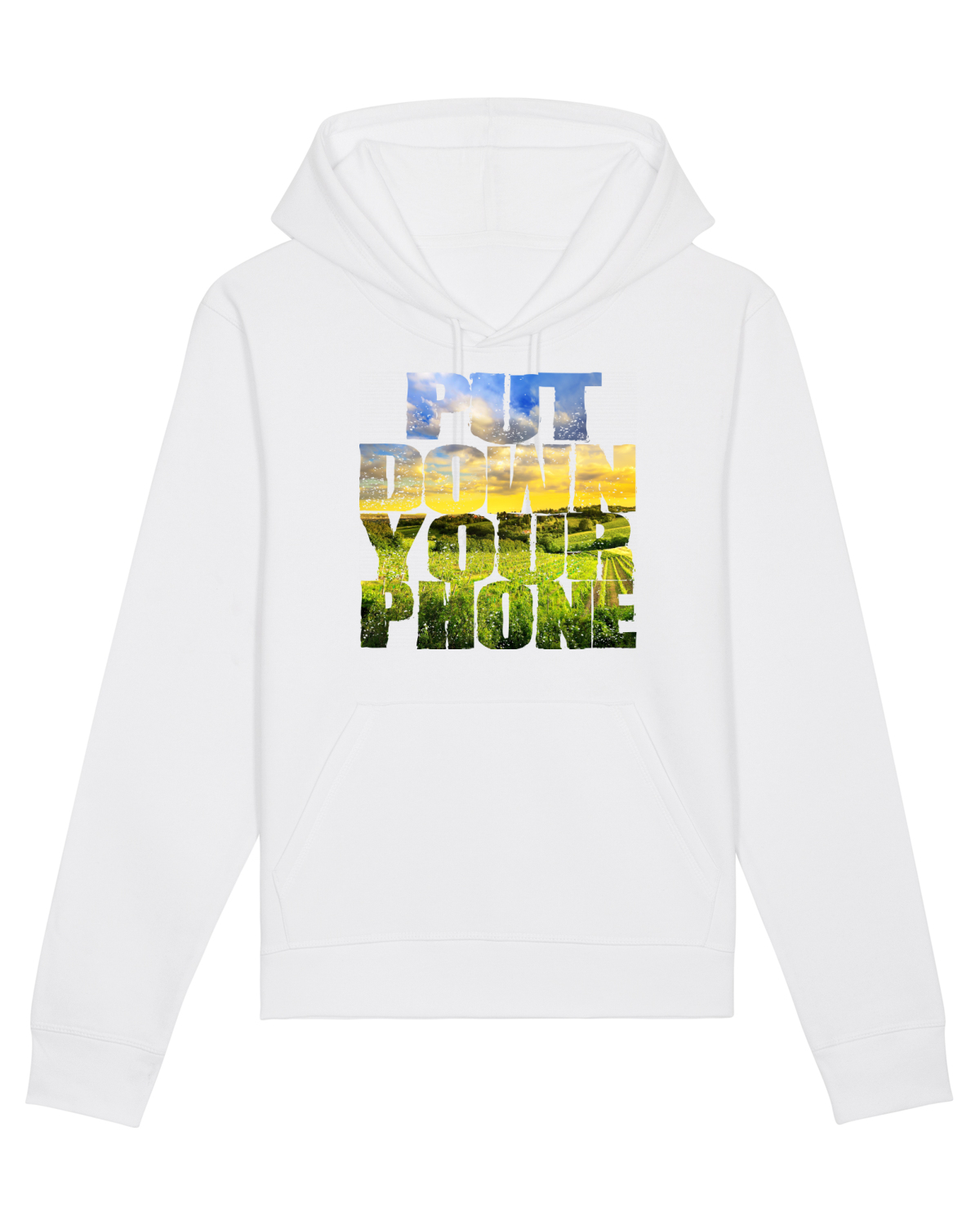 Hanorac Unisex Drummer White