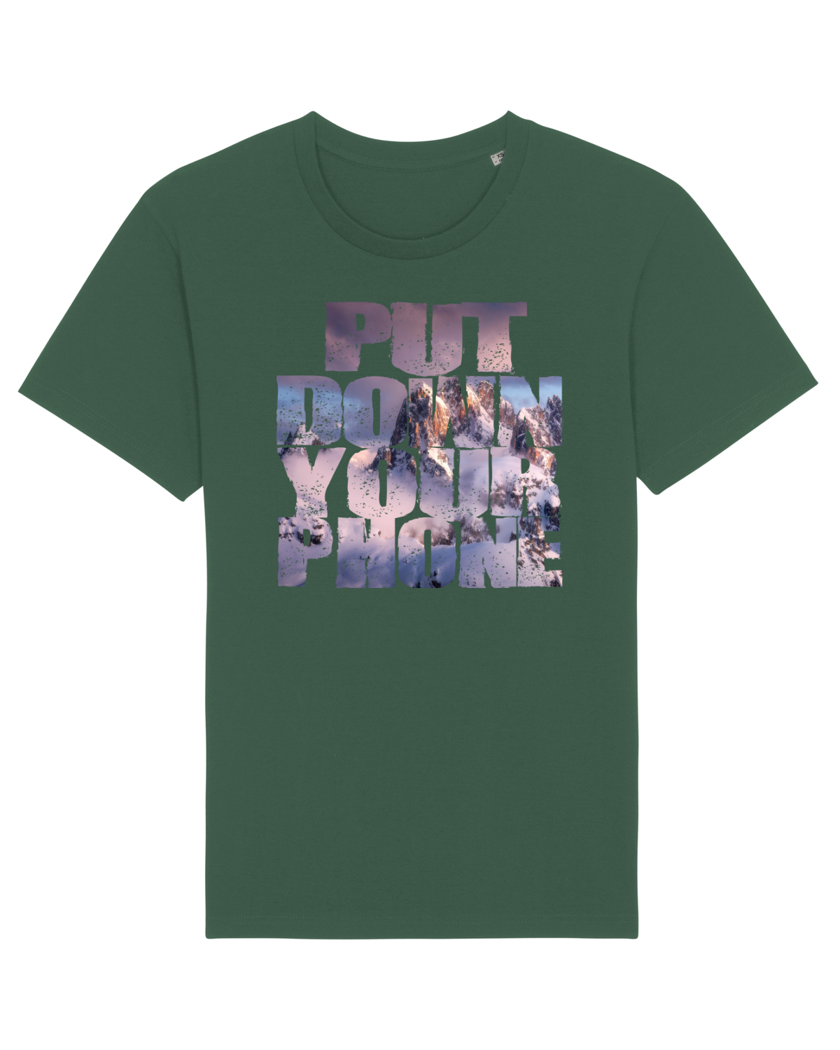 Tricou mânecă scurtă Unisex Rocker Bottle Green