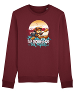 Kayaking Amuzant Mă Duc Pentru Cascade - Castor Funny Bluză mânecă lungă Unisex Rise