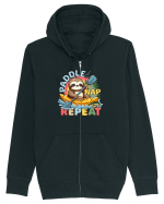 Sloth Amuzant în Aer Liber -Leneșul la Kayak Hanorac cu fermoar Unisex Connector