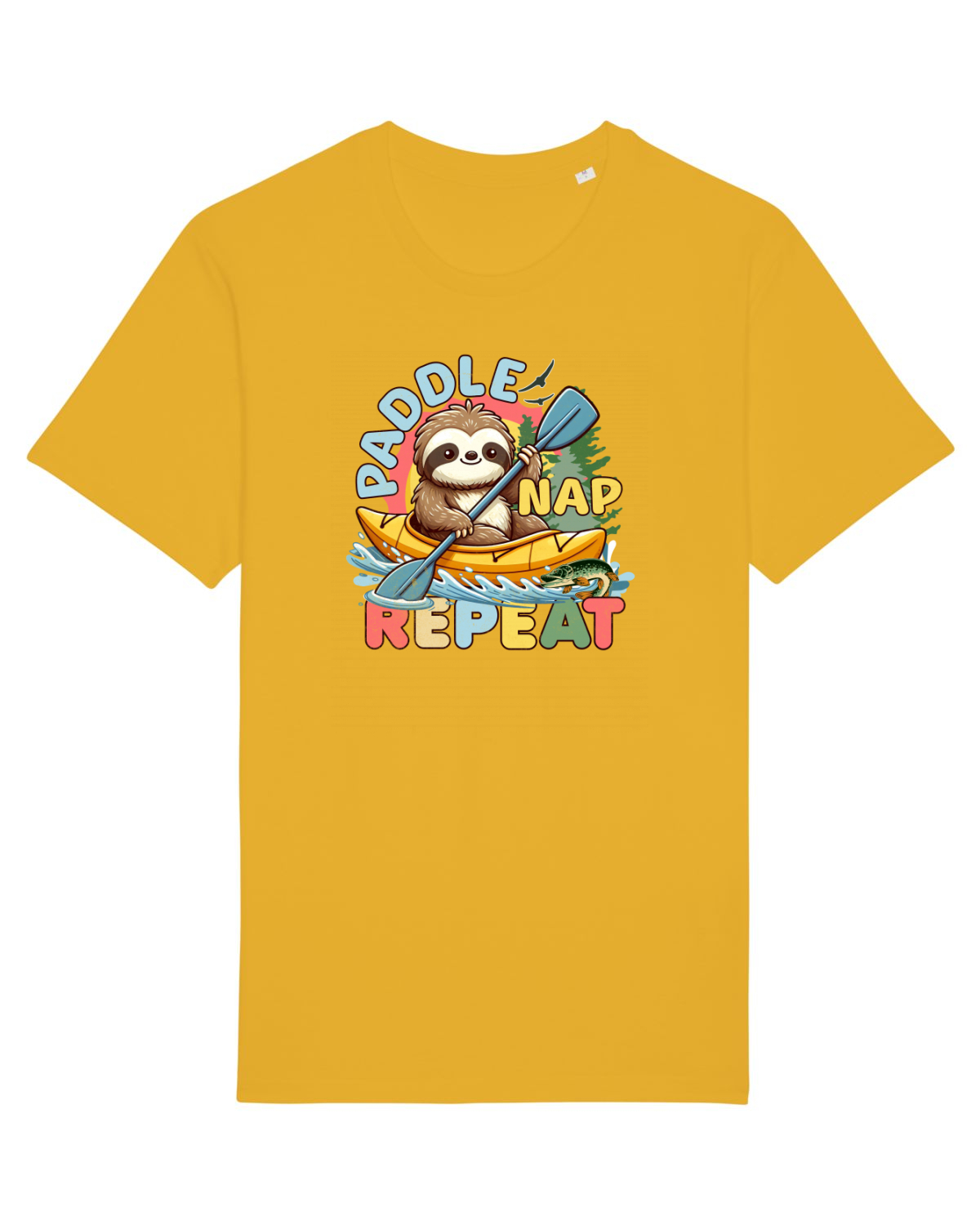 Tricou mânecă scurtă Unisex Rocker Spectra Yellow