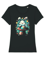 Magie de paste Tricou mânecă scurtă guler larg fitted Damă Expresser