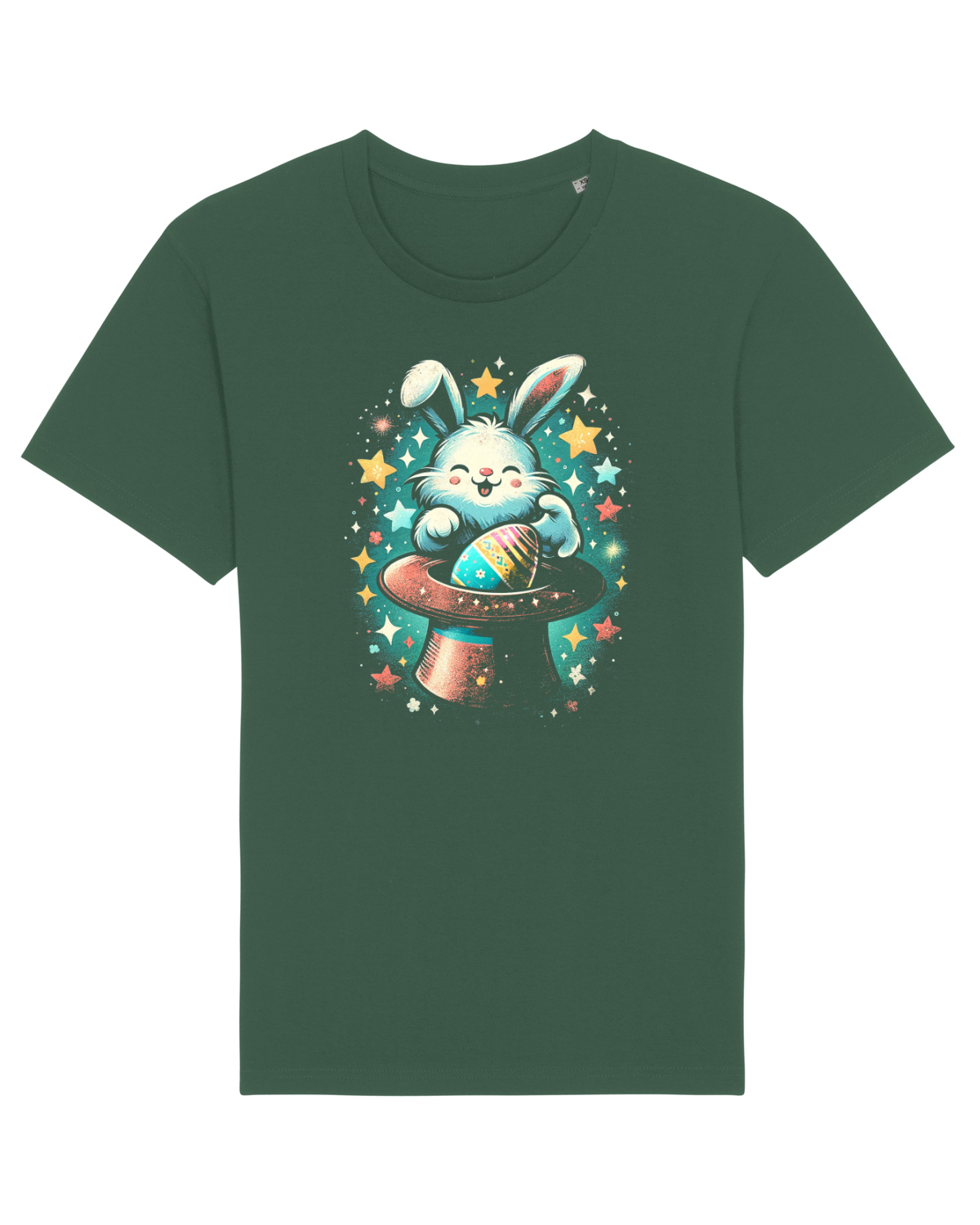 Tricou mânecă scurtă Unisex Rocker Bottle Green