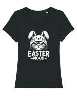 Easter Mood Tricou mânecă scurtă guler larg fitted Damă Expresser
