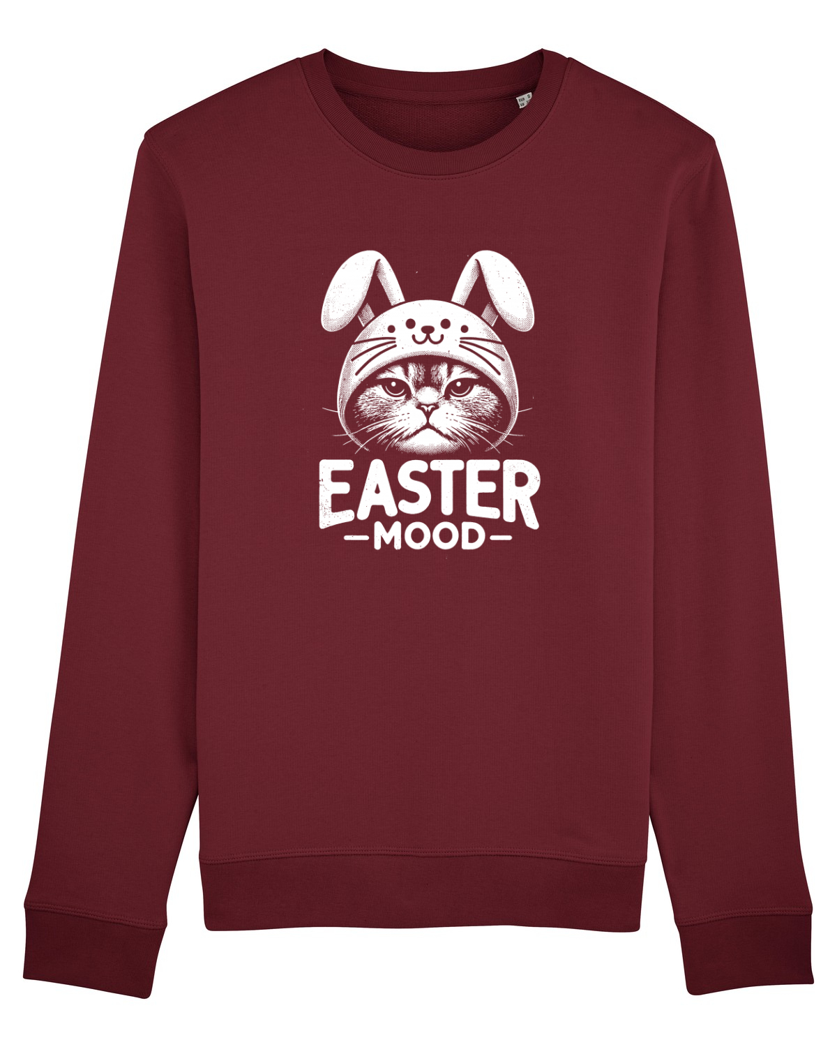 Bluză mânecă lungă Unisex Rise Burgundy