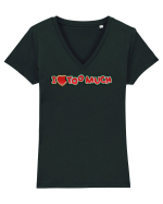 I Love Too Much Tricou mânecă scurtă guler V Damă Evoker