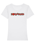 I Love Too Much Tricou mânecă scurtă guler larg fitted Damă Expresser