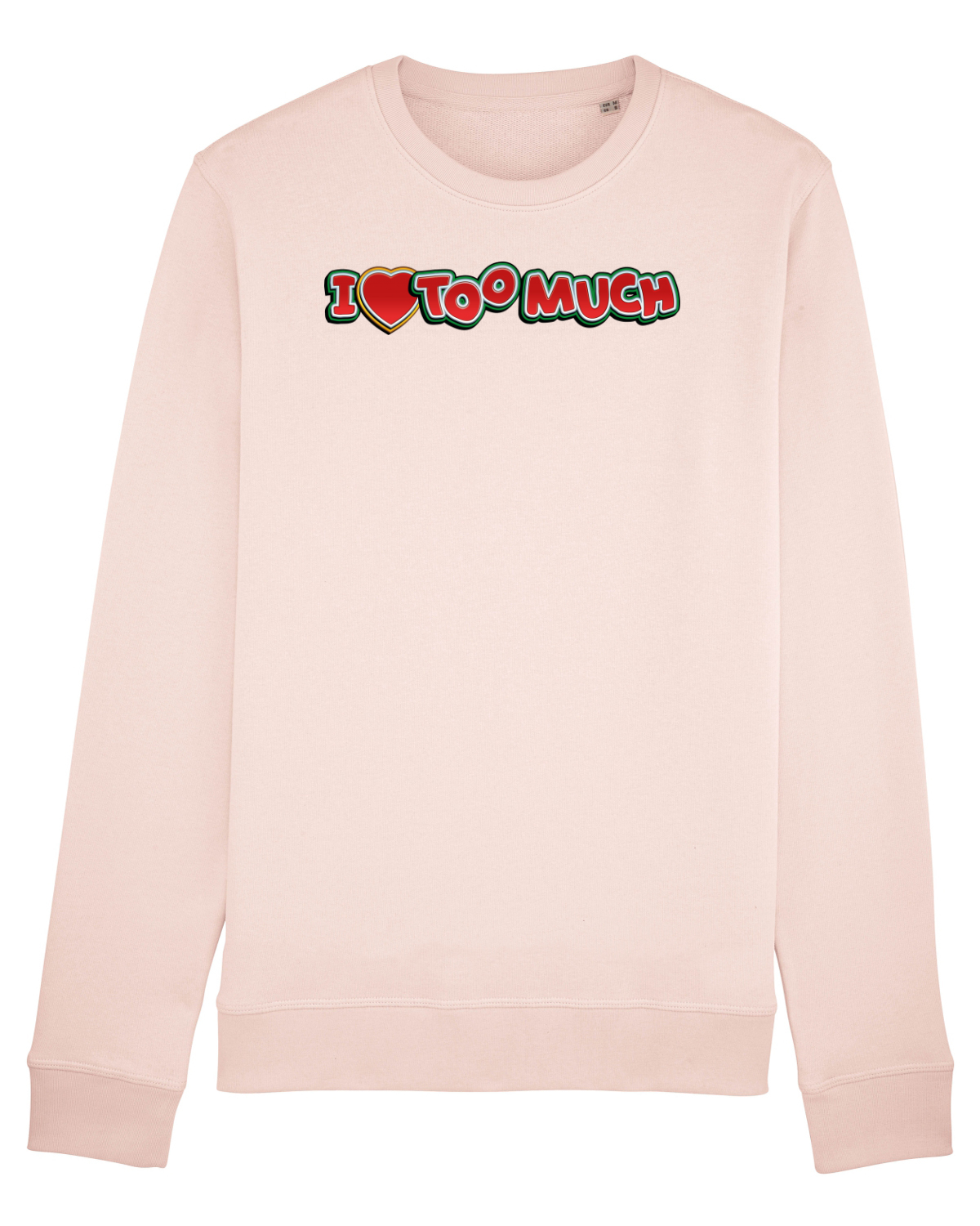 Bluză mânecă lungă Unisex Rise Candy Pink
