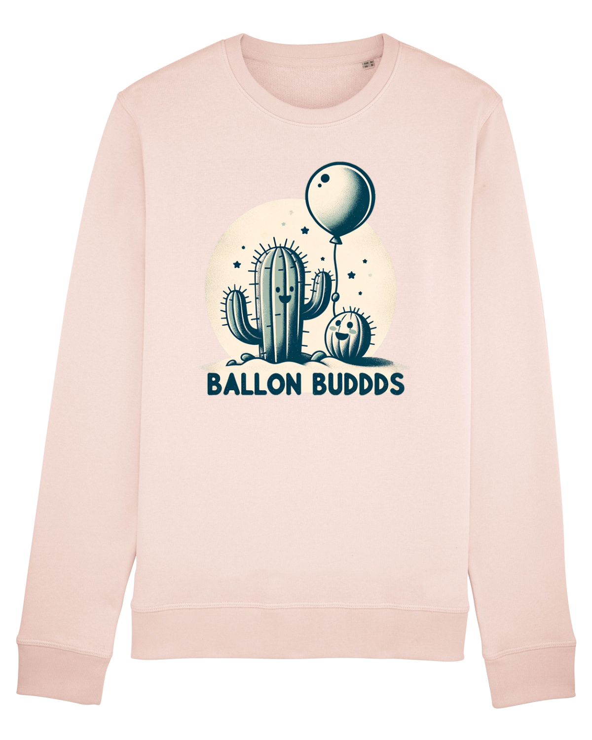 Bluză mânecă lungă Unisex Rise Candy Pink