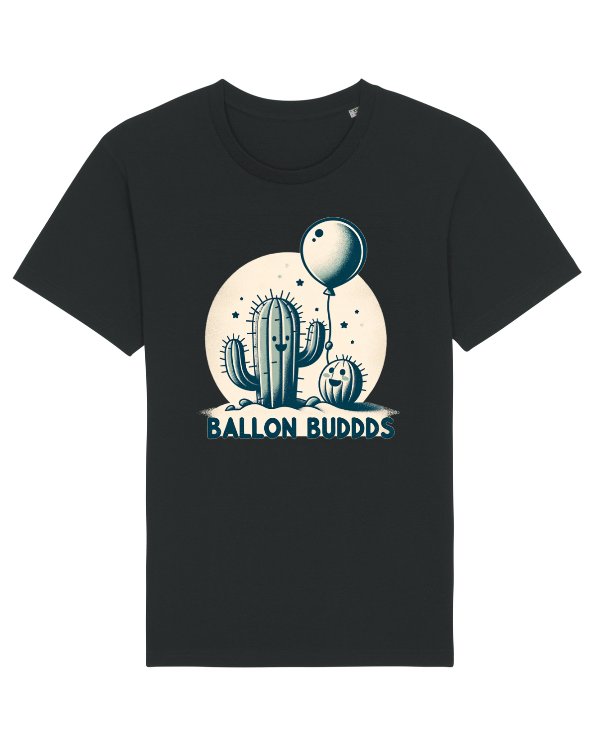 Tricou mânecă scurtă Unisex Rocker Black