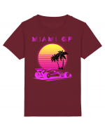 Formula 1 One USA Miami GP Grand Prix Vintage Retro Sunset Tricou mânecă scurtă  Copii Mini Creator
