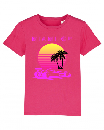 Formula 1 One USA Miami GP Grand Prix Vintage Retro Sunset Raspberry