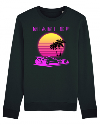 Formula 1 One USA Miami GP Grand Prix Vintage Retro Sunset Bluză mânecă lungă Unisex Rise
