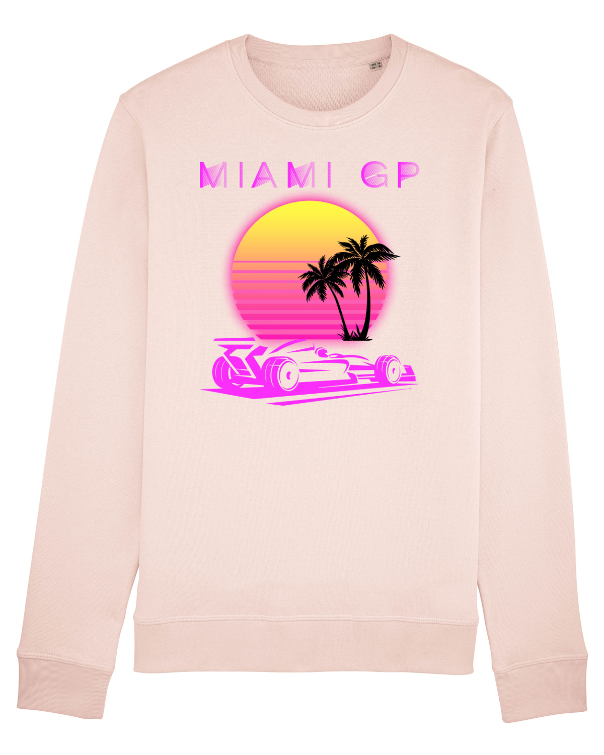 Bluză mânecă lungă Unisex Rise Candy Pink