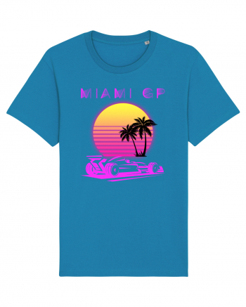 Formula 1 One USA Miami GP Grand Prix Vintage Retro Sunset Azur