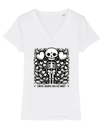till death do us part Tricou mânecă scurtă guler V Damă Evoker