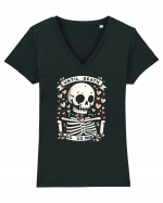 Until death do us part Tricou mânecă scurtă guler V Damă Evoker