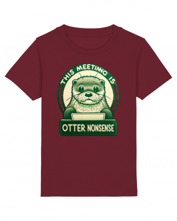 This meeting is otter nonsense Burgundy