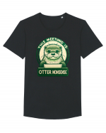 This meeting is otter nonsense Tricou mânecă scurtă guler larg Bărbat Skater