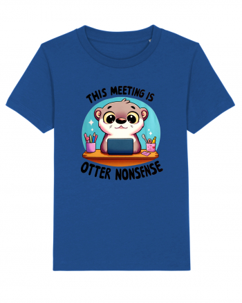 This meeting is otter nonsense Majorelle Blue