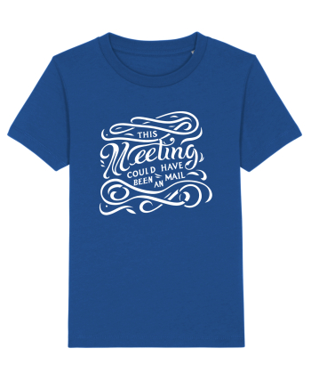 This meeting could have been an email Majorelle Blue