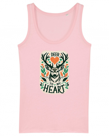 Deer to my heart Cotton Pink