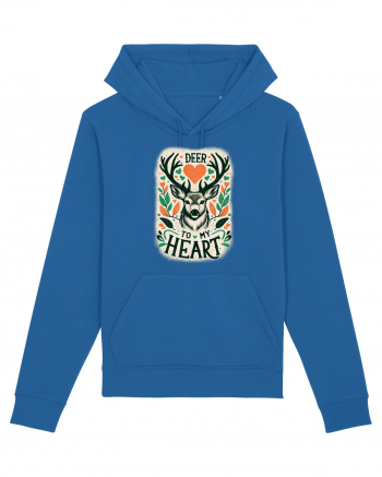 Deer to my heart Royal Blue