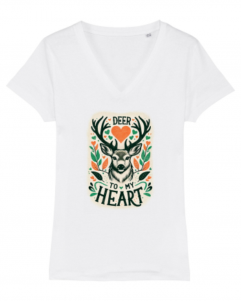 Deer to my heart White