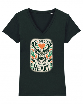 Deer to my heart Black