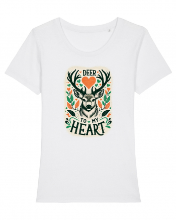 Deer to my heart White